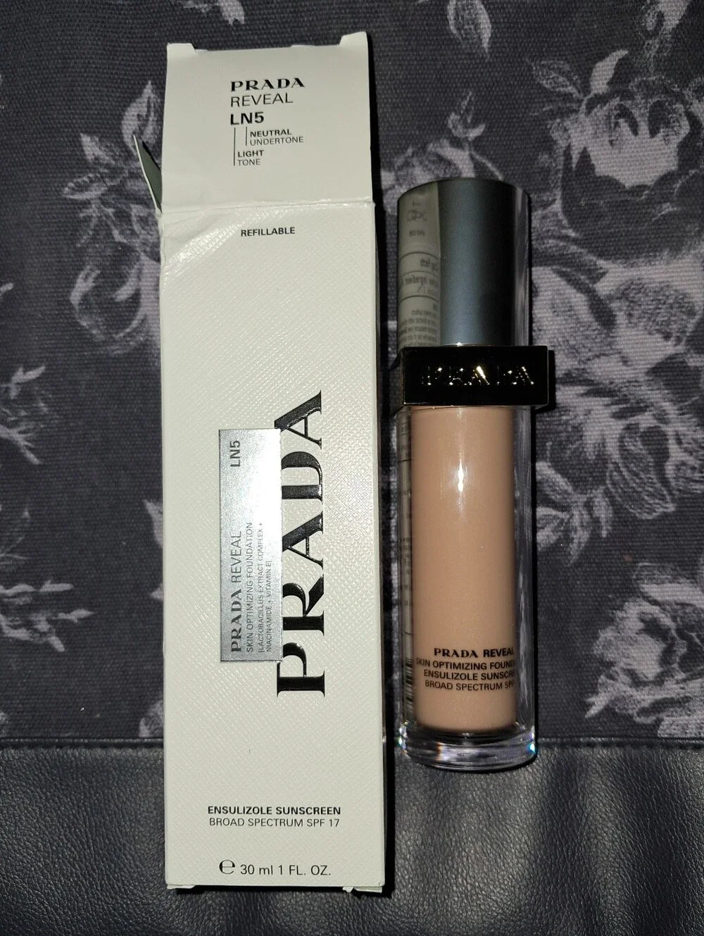 Prada Reveal LN5 Neutral Light Tone Foundation - 30ml (Beige)